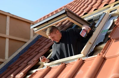 Pose de fenêtres de toit Velux à Zetting